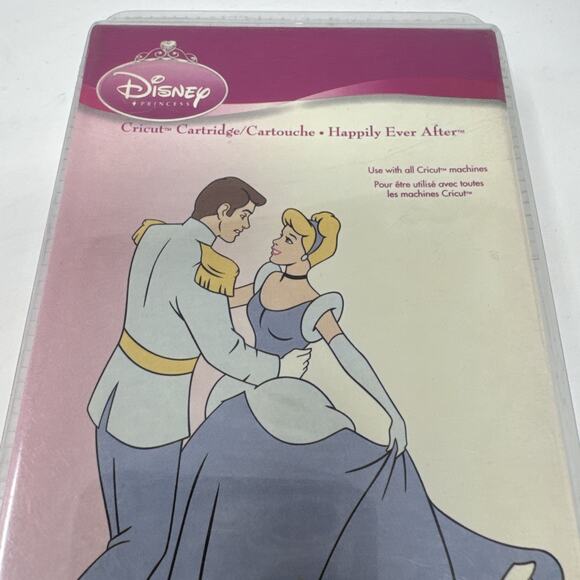 NEW Disney Princess Cricut Cartridge 29-0428 Happily Ever Cinderella NEW SEALED - Picture 2 of 4